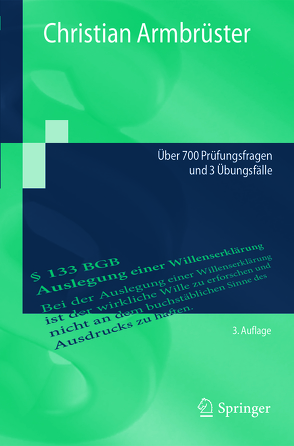 Examinatorium BGB AT von Armbrüster,  Christian