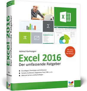 Excel 2016 von Vonhoegen,  Helmut