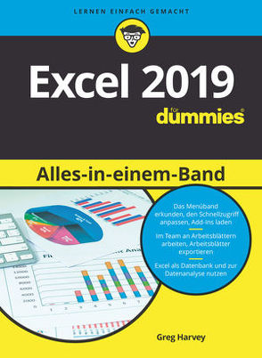 Excel 2019 Alles in einem Band für Dummies von Harvey,  Greg