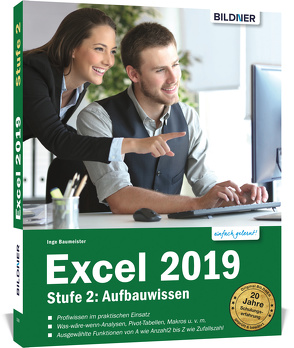 Excel 2019 – Stufe 2: Aufbauwissen von Baumeister,  Inge