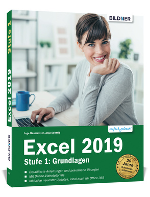Excel 2019 – Stufe 1: Grundlagen von Baumeister,  Inge, Schmid,  Anja