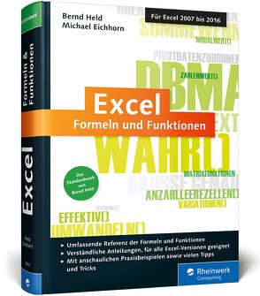 Excel – Formeln und Funktionen von Eichhorn,  Michael, Held,  Bernd