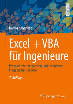 Excel + VBA für Ingenieure von Nahrstedt,  Harald