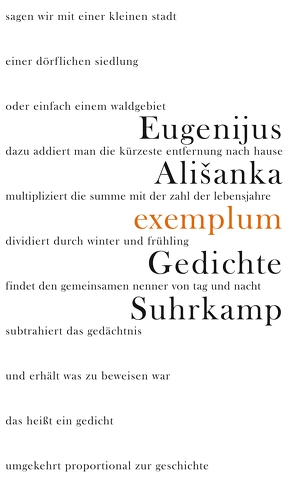 Exemplum von Alisanka,  Eugenijus, Berthel,  Klaus