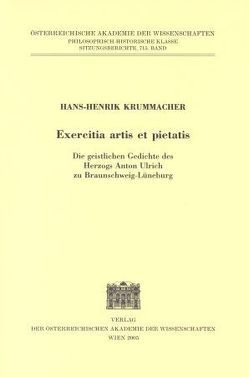 Exercitia artis et pietatis von Krummacher,  Hans H