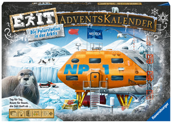EXIT Adventskalender „Die Polarstation in der Arktis“ – 25 Rätsel für EXIT-Begeisterte ab 10 Jahren von Schiller,  Johannes