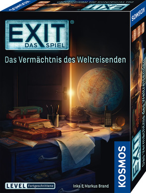 EXIT® – Das Spiel: Das Vermächtnis des Weltreisenden von Brand,  Inka, Brand,  Markus, Martin Hoffmann