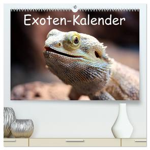 Exoten-Kalender (hochwertiger Premium Wandkalender 2024 DIN A2 quer), Kunstdruck in Hochglanz von Witkowski,  Bernd