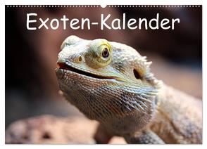 Exoten-Kalender (Wandkalender 2024 DIN A2 quer), CALVENDO Monatskalender von Witkowski,  Bernd