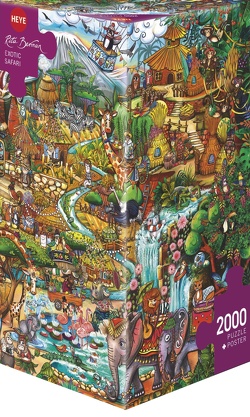 Exotic Safari Puzzle von Berman,  Rita