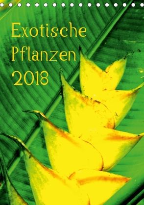Exotische Pflanzen (Tischkalender 2018 DIN A5 hoch) von Brun,  Annina