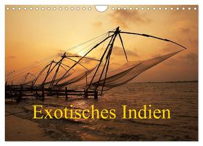 Exotisches Indien (Wandkalender 2024 DIN A4 quer), CALVENDO Monatskalender von Rauchenwald,  Martin
