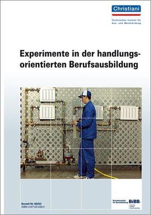 Experimente in der handlungsorientierten Berufsausbildung von Gerwin,  Werner, Hoppe,  Manfred