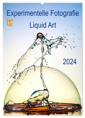 Experimentelle Fotografie Liquid Art (Wandkalender 2024 DIN A2 hoch), CALVENDO Monatskalender von Jager,  Henry