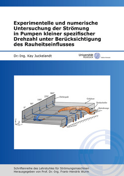 Experimentelle und numerische Untersuchung der Strömung in Pumpen kleiner spezifischer Drehzahl unter Berücksichtigung des Rauheitseinflusses von Juckelandt,  Kay