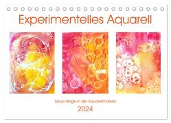 Experimentelles Aquarell – Neue Wege in der Aquarellmalerei (Tischkalender 2024 DIN A5 quer), CALVENDO Monatskalender von Schimmack,  Michaela