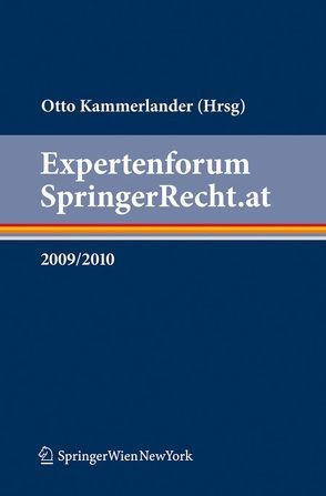 Expertenforum Springerrecht.at von Kammerlander,  Otto