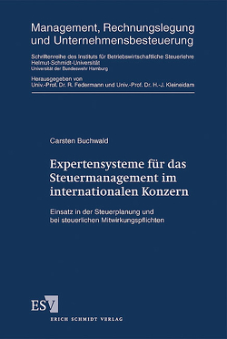 Expertensysteme für das Steuermanagement im internationalen Konzern von Buchwald,  Carsten
