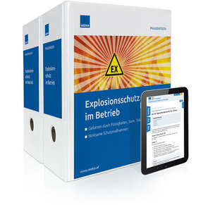 Explosionsschutz im Betrieb von DI (FH) Reininger,  Josef, DI Arthaber,  Katrin, DI Dr. Drobits,  Josef, DI Dr. Riedl,  Ulrike, DI Dr. Schneider,  Elke, DI Fosen,  Ansgar, DI Heresch,  Andreas, DI Holleis,  Regina, DI Kerschhagl,  Josef, DI Rauter,  Walter, DI Schober,  Ulrike, Dr. Herzog,  Marcus, Dr. Junker,  Gerald, Dr. Novak,  Renate, Dr. Wurm,  Gernot, Ing. Haslinger,  Peter, Ing. Hofbauer,  Karl, Ing. Kopia,  Klaus Mario, Ing. Mag. Schenk,  Christian, Ing. Pruckner,  Markus, Ing. Rausch,  Andreas, Mag. Pürgy,  Reinhild, Mag. Purtscher,  Clemens, Öster. Wasser- und Abfallwirtschaftsverband ÖWA, Rosenbach,  Erich