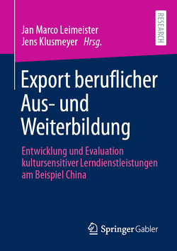 Export beruflicher Aus- und Weiterbildung von Klusmeyer,  Jens, Leimeister,  Jan Marco