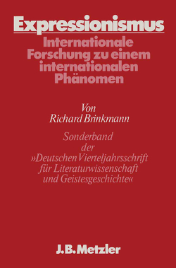 Expressionismus von Brinkmann, Brinkmann,  Richard