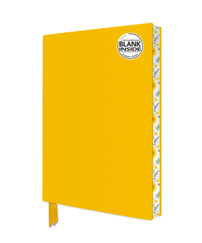 Exquisit Notizbuch DIN A5 Blank: Farbe Sonnengelb