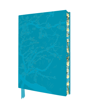 Exquisit Premium Notizbuch DIN A5: Vincent van Gogh, Mandelbaum in Blüte