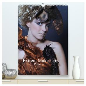 Extrem Make-Up Portraits (hochwertiger Premium Wandkalender 2024 DIN A2 hoch), Kunstdruck in Hochglanz von Eckerlin,  Claus