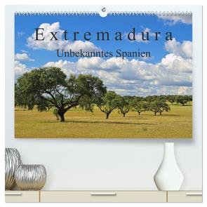 Extremadura – Unbekanntes Spanien (hochwertiger Premium Wandkalender 2024 DIN A2 quer), Kunstdruck in Hochglanz von LianeM,  LianeM