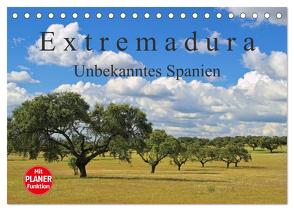 Extremadura – Unbekanntes Spanien (Tischkalender 2024 DIN A5 quer), CALVENDO Monatskalender von LianeM,  LianeM