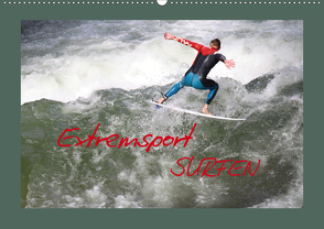 Extremsport Surfen (Wandkalender 2021 DIN A2 quer) von Hultsch,  Heike