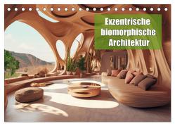 Exzentrische biomorphe Architektur (Tischkalender 2024 DIN A5 quer), CALVENDO Monatskalender von Brunner-Klaus,  Liselotte