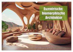 Exzentrische biomorphe Architektur (Wandkalender 2024 DIN A2 quer), CALVENDO Monatskalender von Brunner-Klaus,  Liselotte