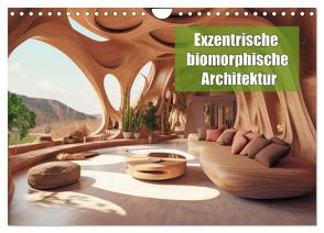 Exzentrische biomorphe Architektur (Wandkalender 2024 DIN A4 quer), CALVENDO Monatskalender von Brunner-Klaus,  Liselotte