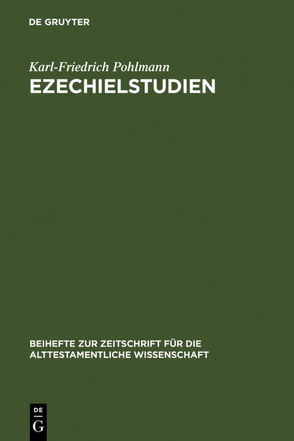 Ezechielstudien von Pohlmann,  Karl-Friedrich