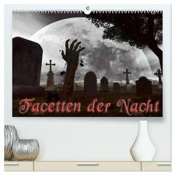 Facetten der Nacht (hochwertiger Premium Wandkalender 2024 DIN A2 quer), Kunstdruck in Hochglanz von Schröder,  Karsten