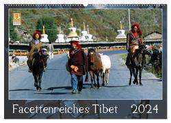 Facettenreiches Tibet (Wandkalender 2024 DIN A2 quer), CALVENDO Monatskalender von Bergermann,  Manfred