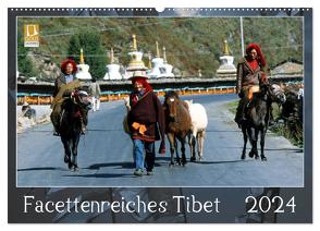 Facettenreiches Tibet (Wandkalender 2024 DIN A2 quer), CALVENDO Monatskalender von Bergermann,  Manfred