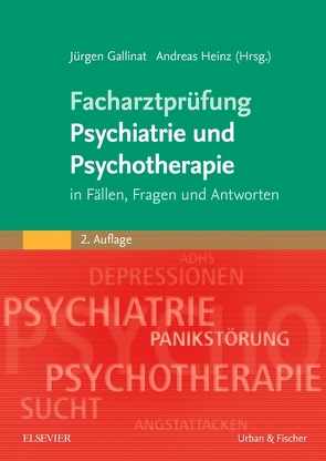 Facharztprüfung Psychiatrie und Psychotherapie von Gallinat,  Jürgen, Heinz,  Andreas