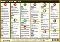 Fachbegriffe ‚Kochen‘ von Schulze,  Michael