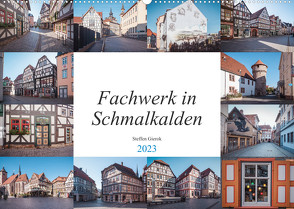 Fachwerk in Schmalkalden (Wandkalender 2023 DIN A2 quer) von N.,  N.