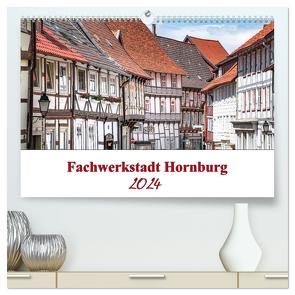 Fachwerkstadt Hornburg (hochwertiger Premium Wandkalender 2024 DIN A2 quer), Kunstdruck in Hochglanz von Gierok ; Magik Artist Design,  Steffen