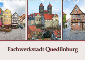 Fachwerkstadt Quedlinburg (Wandkalender 2023 DIN A2 quer) von Artist Design,  Magik, Gierok,  Steffen