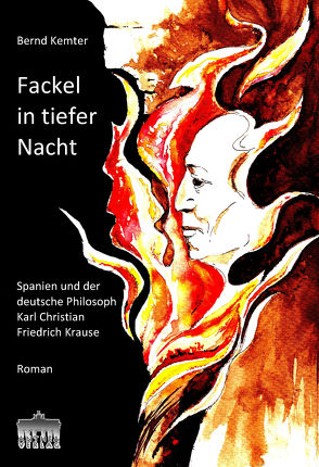 Fackel in tiefer Nacht von Kemter,  Bernd