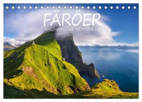 Färöer – Archipel im Nordmeer (Tischkalender 2024 DIN A5 quer), CALVENDO Monatskalender von L. Beyer,  Stefan