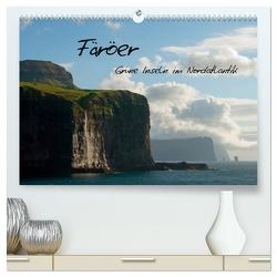Färöer (hochwertiger Premium Wandkalender 2024 DIN A2 quer), Kunstdruck in Hochglanz von Scholz,  Frauke