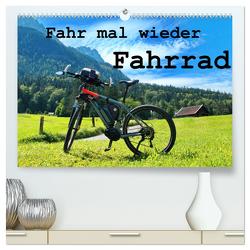 Fahr mal wieder Fahrrad (hochwertiger Premium Wandkalender 2024 DIN A2 quer), Kunstdruck in Hochglanz von Böck,  Herbert