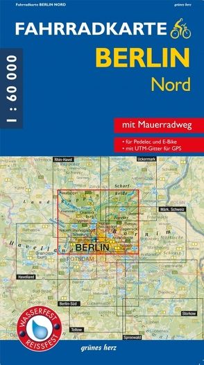 Fahrradkarte Berlin Nord