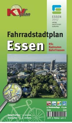 Essen – Fahrradstadtplan von Tacken,  Sascha René