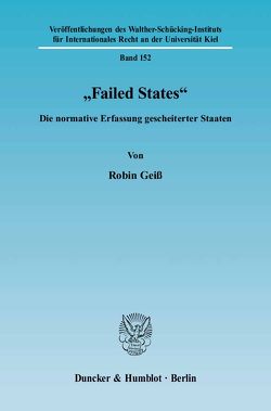 „Failed States“. von Geiß,  Robin